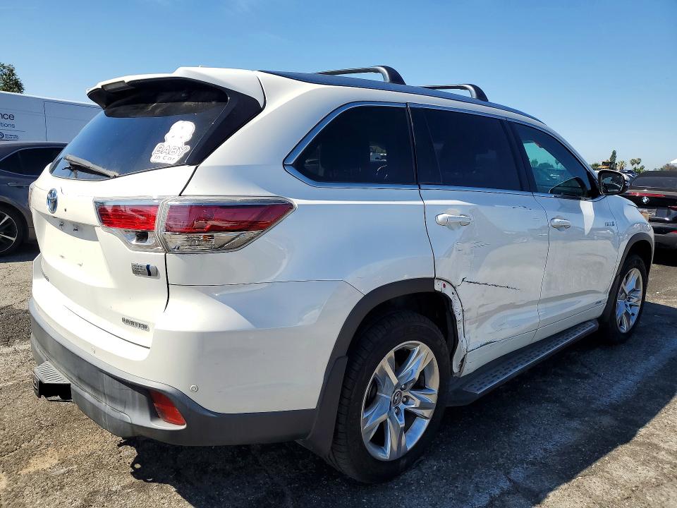 Auction sale of the 2016 Toyota Highlander Hybrid, vin: 5TDDCRFH0GS020279, lot number: 48834156