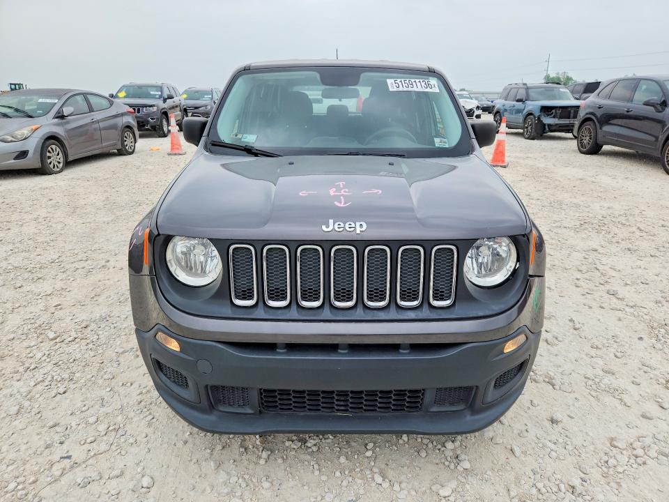 Aukcja sprzedaży 2017 Jeep Renegade, vin: ZACCJAAB2HPF48815, numer aukcji: 51591136