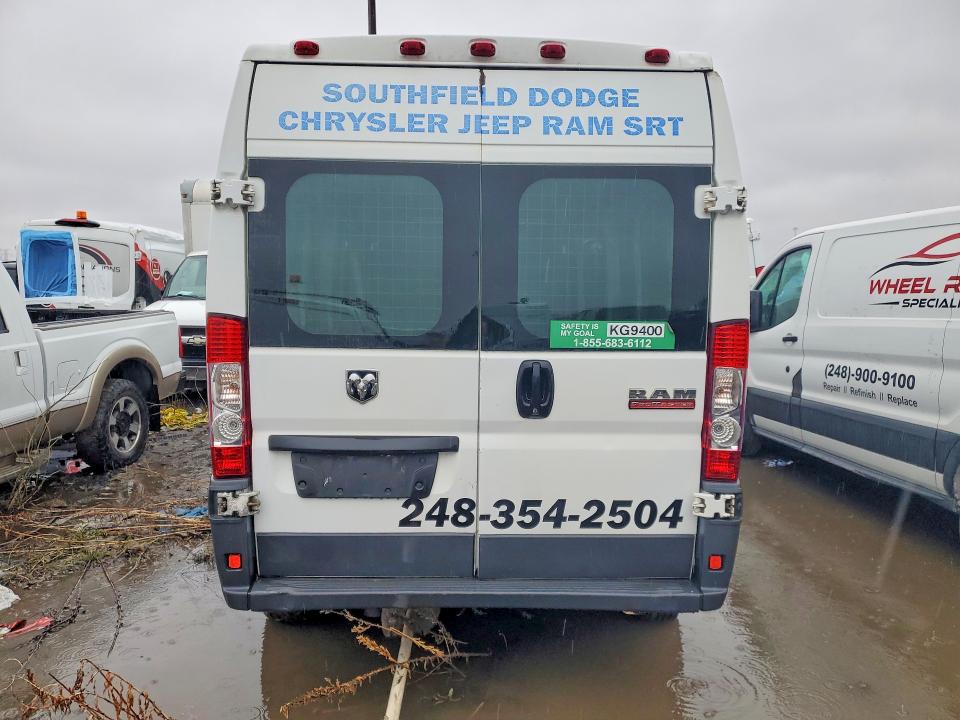 48474566 :رقم المزاد ، 3C6TRVDG7EE103803 vin ، 2014 Ram Promaster 2500 مزاد بيع