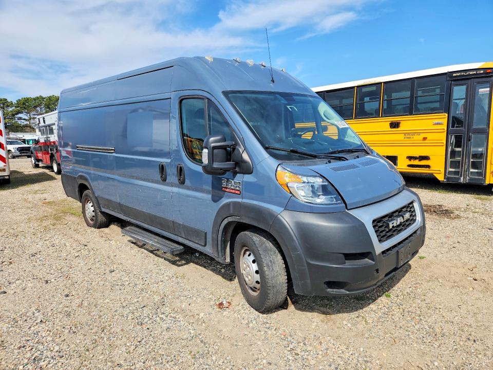 2020 Ram Promaster 3500 მანქანა იყიდება აუქციონზე, vin: 3C6URVJG2LE144331, აუქციონის ნომერი: 75997415