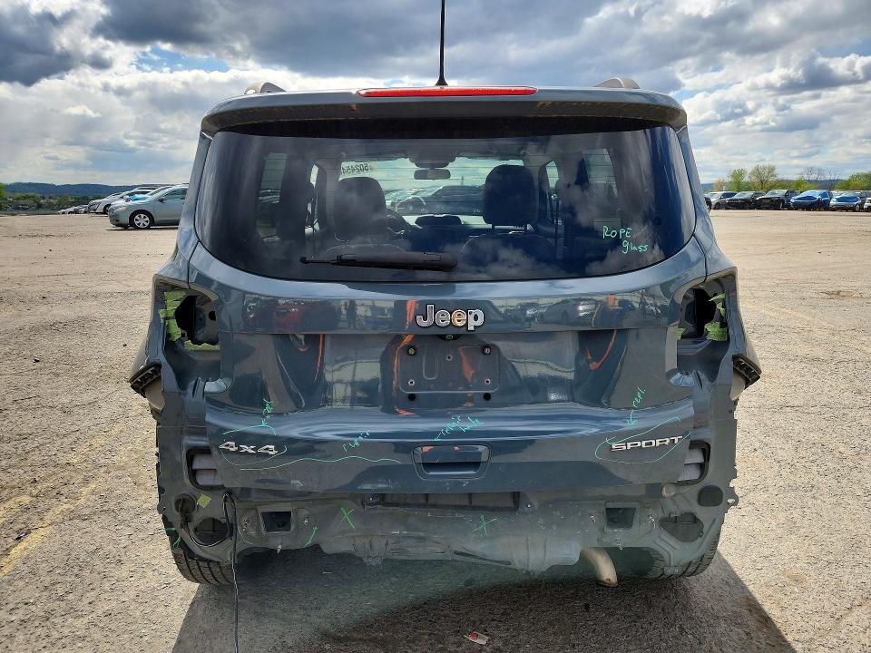 Продажа на аукционе авто 2018 Jeep Renegade, vin: ZACCJBABXJPH85502, номер лота: 50245466