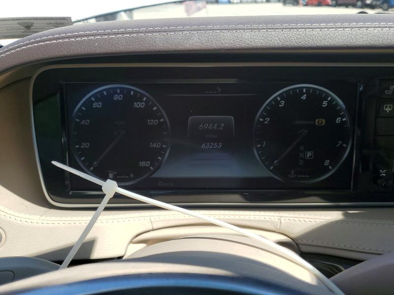 2017 Mercedes-benz S მანქანა იყიდება აუქციონზე, vin: WDDUG8FB6HA334095, აუქციონის ნომერი: 50491326