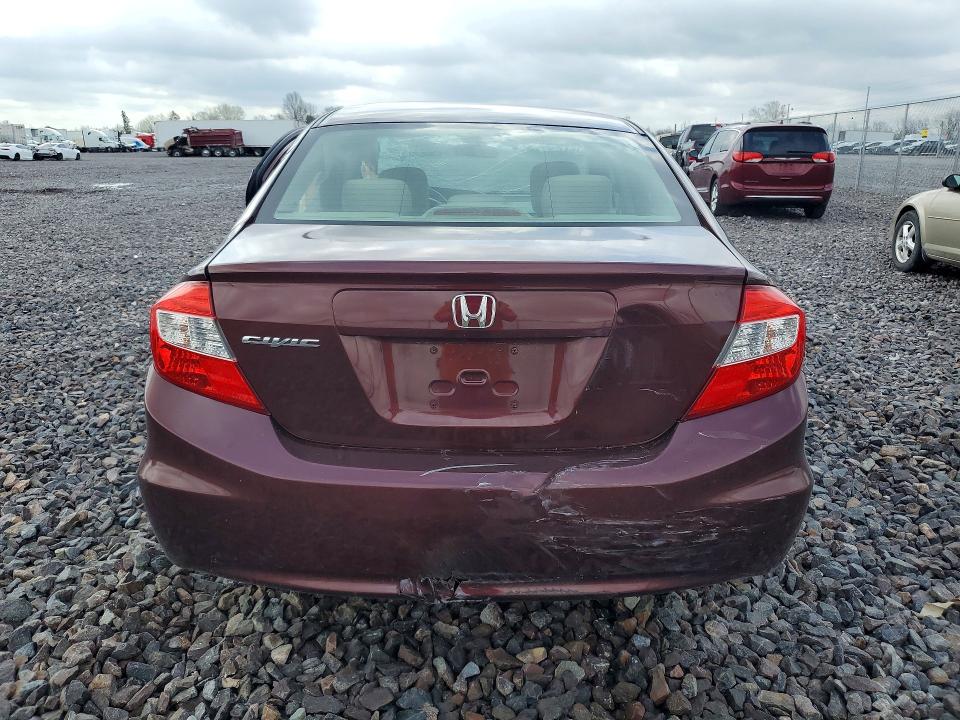 2012 Honda Civic მანქანა იყიდება აუქციონზე, vin: 2HGFB2F86CH545778, აუქციონის ნომერი: 48417666