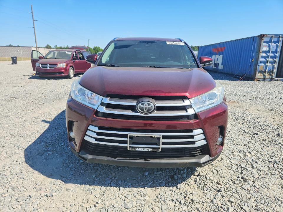 Aukcja sprzedaży 2018 Toyota Highlander, vin: 5TDJZRFH4JS804182, numer aukcji: 50565166