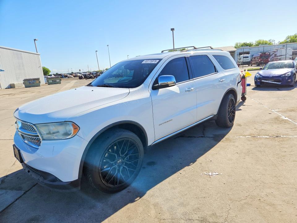 2013 Dodge Durango მანქანა იყიდება აუქციონზე, vin: 1C4SDJET7DC691117, აუქციონის ნომერი: 48175976