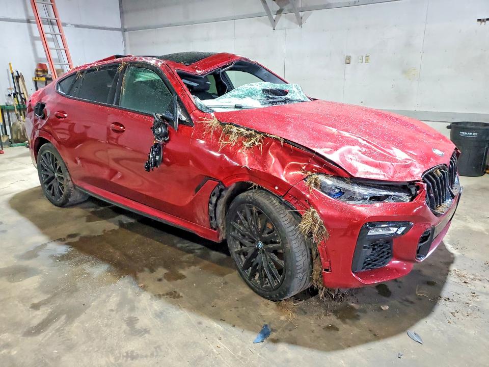 49935486 :رقم المزاد ، 5UXCY8C08M9G97971 vin ، 2021 Bmw X6 مزاد بيع