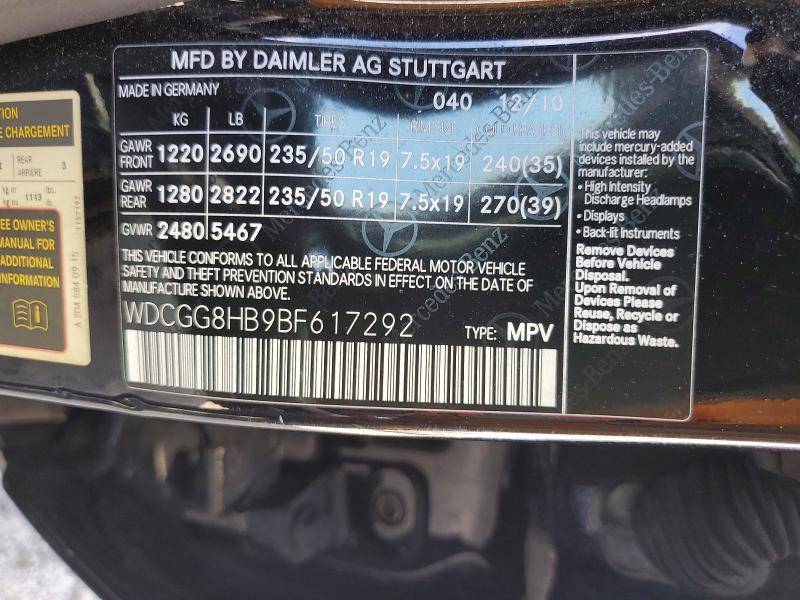 Продажа на аукционе авто 2011 Mercedes-benz Glk, vin: WDCGG8HB9BF617292, номер лота: 50738406