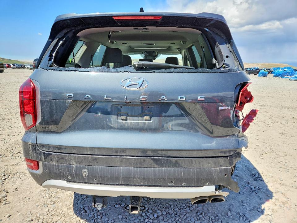 2022 Hyundai Palisade მანქანა იყიდება აუქციონზე, vin: KM8R4DHE7NU455393, აუქციონის ნომერი: 51897356