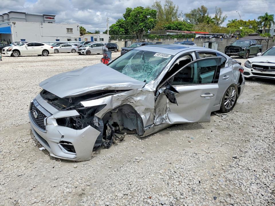 Aukcja sprzedaży 2018 Infiniti Q50, vin: JN1EV7AR4JM610249, numer aukcji: 49150586
