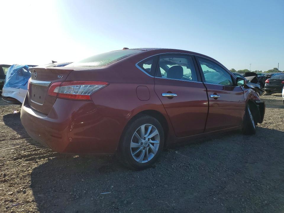 51678306 :رقم المزاد ، 3N1AB7APXFY327428 vin ، 2015 Nissan Sentra مزاد بيع