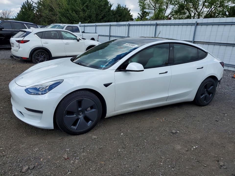 Продажа на аукционе авто 2021 Tesla Model 3, vin: 5YJ3E1EB4MF047408, номер лота: 50283986