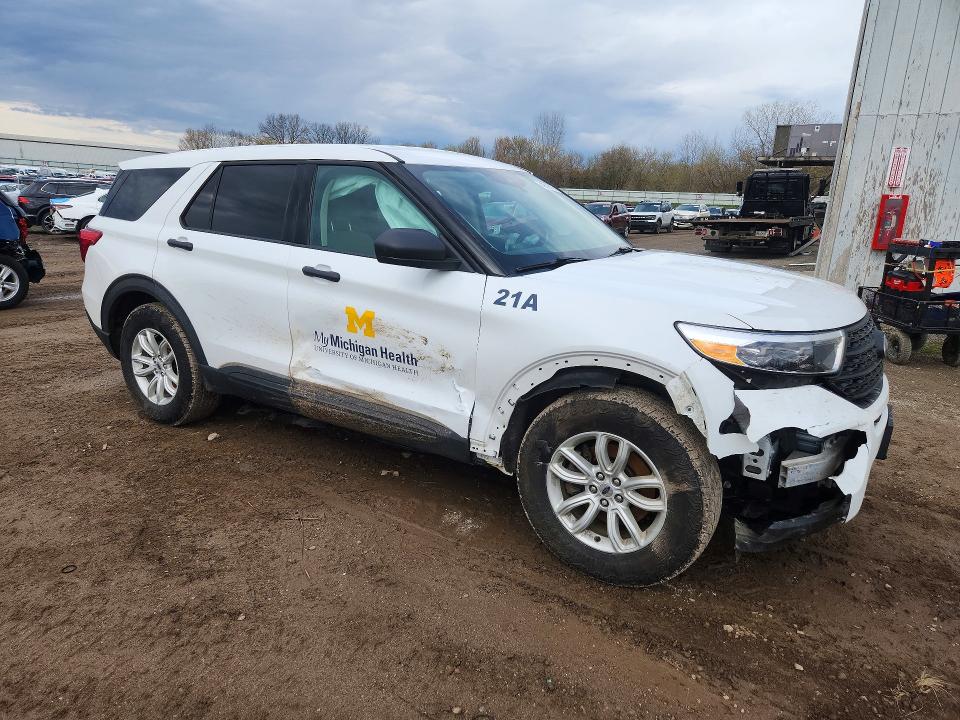 2021 Ford Explorer მანქანა იყიდება აუქციონზე, vin: 1FMSK8BH4MGB20235, აუქციონის ნომერი: 49616176