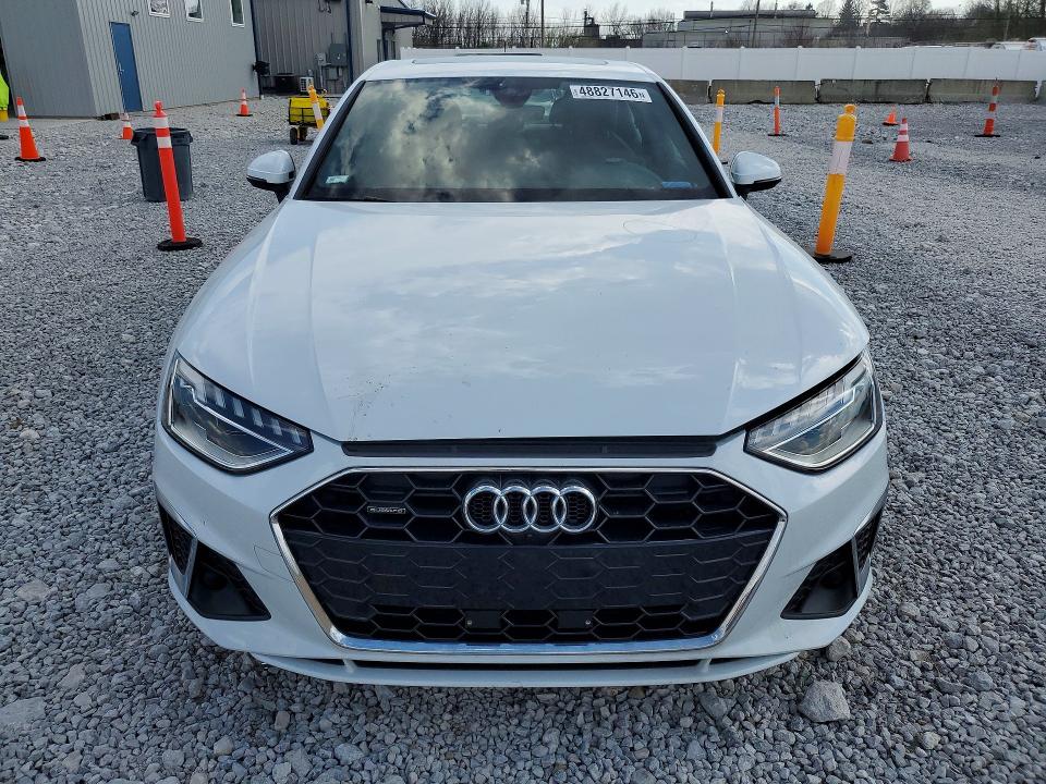 Продаж на аукціоні авто 2022 Audi A4, vin: WAUEAAF49NN002940, номер лоту: 48827146