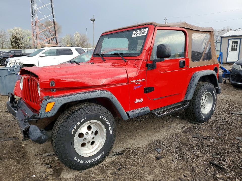 Продажа на аукционе авто 1997 Jeep Wrangler / Tj, vin: 1J4FY19S0VP485343, номер лота: 49075626