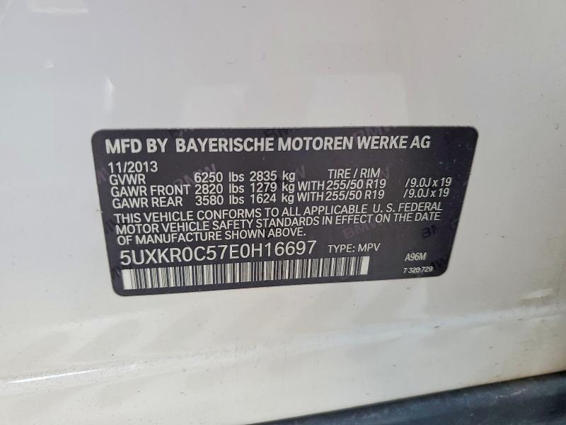 Продажа на аукционе авто 2014 Bmw X5, vin: 5UXKR0C57E0H16697, номер лота: 48791846