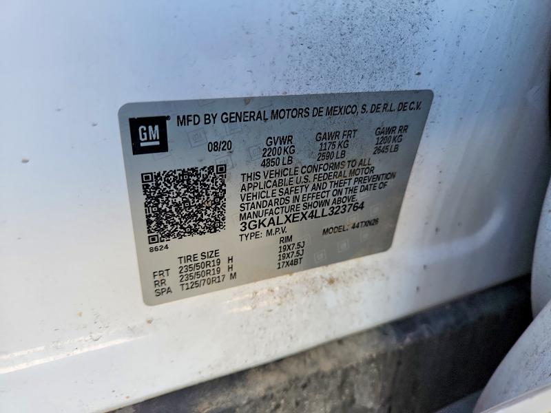Продажа на аукционе авто 2020 Gmc Terrain, vin: 3GKALXEX4LL323764, номер лота: 51725406