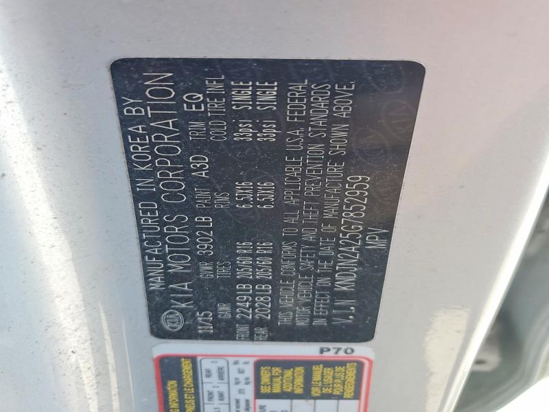 Aukcja sprzedaży 2016 Kia Soul, vin: KNDJN2A25G7852959, numer aukcji: 50468006