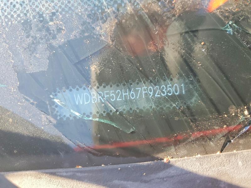 50847436 :رقم المزاد ، WDBRF52H67F923501 vin ، 2007 Mercedes-benz C مزاد بيع