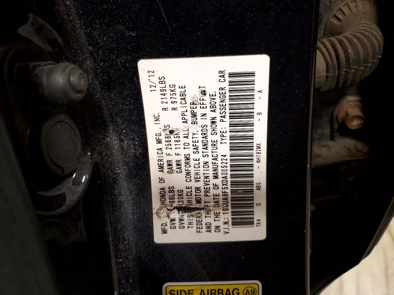 49092186 :رقم المزاد ، 19UUA8F5XDA005224 vin ، 2013 Acura Tl مزاد بيع