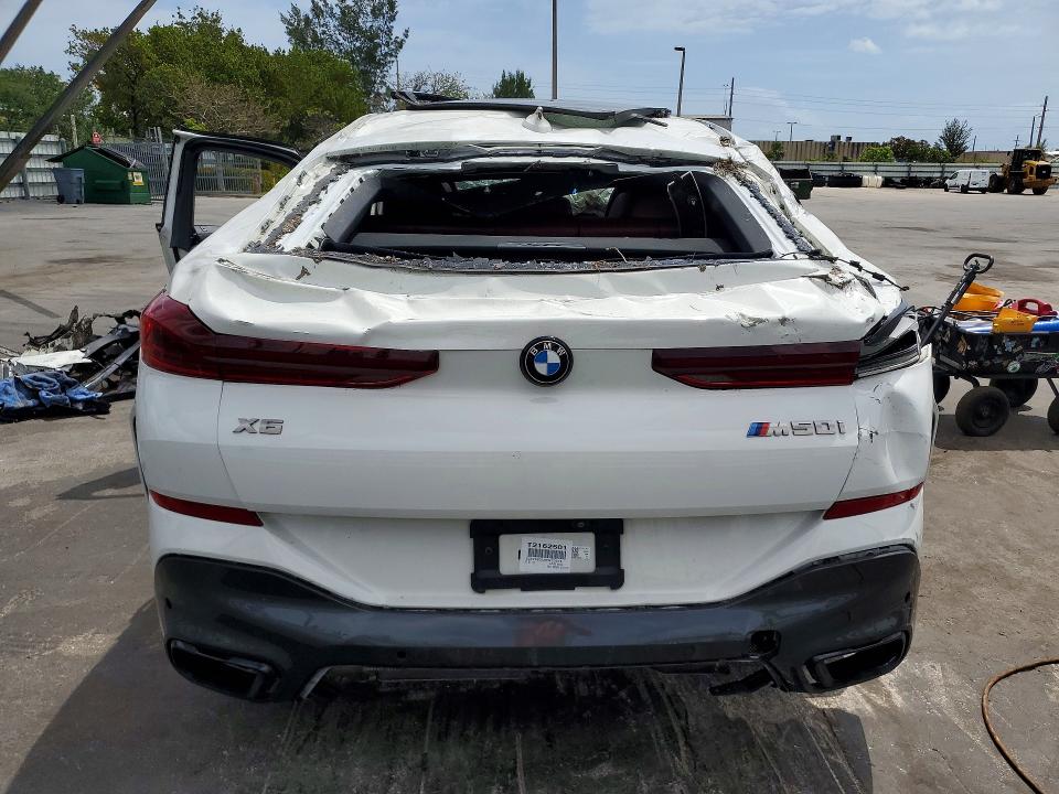 49544696 :رقم المزاد ، 5UXCY8C02M9F23278 vin ، 2021 Bmw X6 مزاد بيع