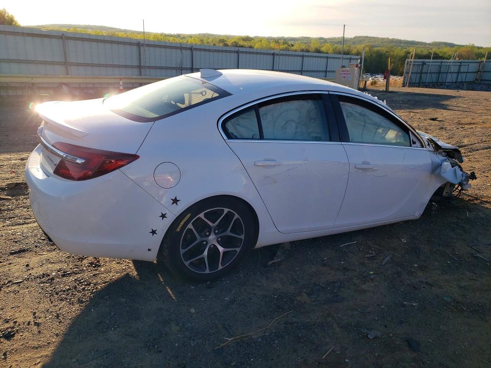 48492716 :رقم المزاد ، 2G4GL5EX1H9177758 vin ، 2017 Buick Regal مزاد بيع