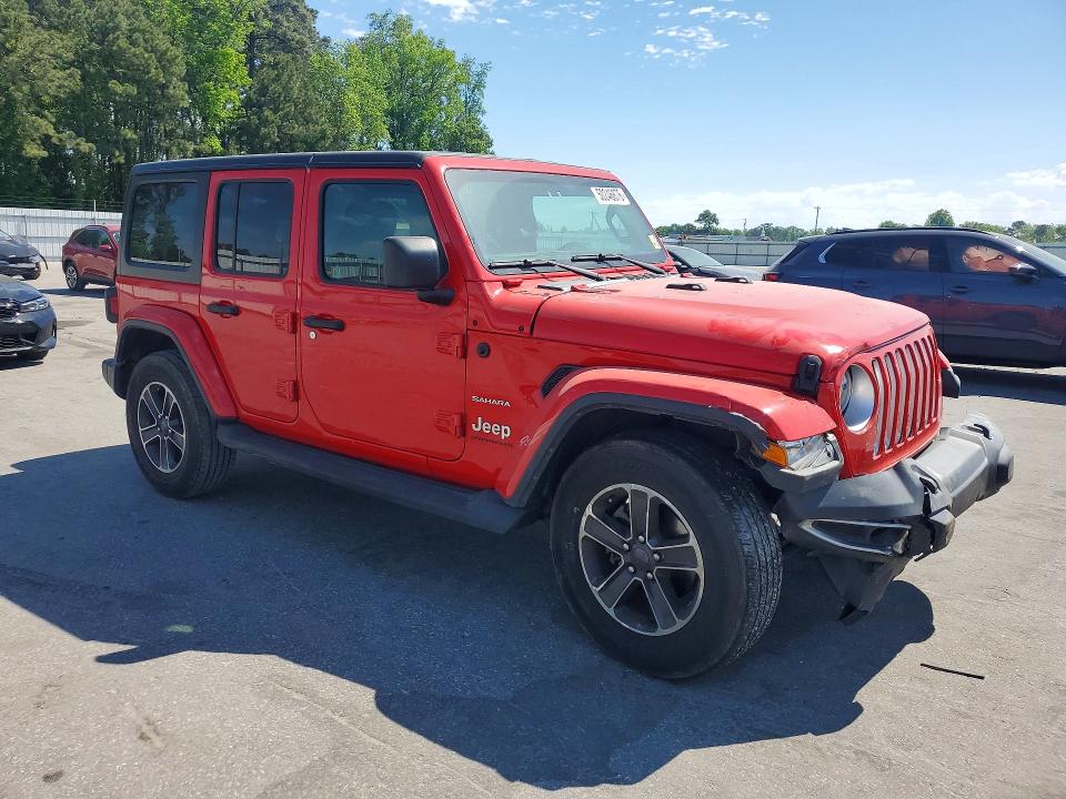 50246876 :رقم المزاد ، 1C4HJXEN1PW702607 vin ، 2023 Jeep Wrangler مزاد بيع