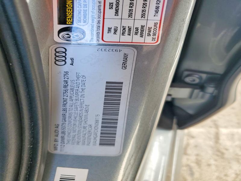 Продажа на аукционе авто 2013 Audi A6, vin: WAUHGAFCXDN088115, номер лота: 50952366