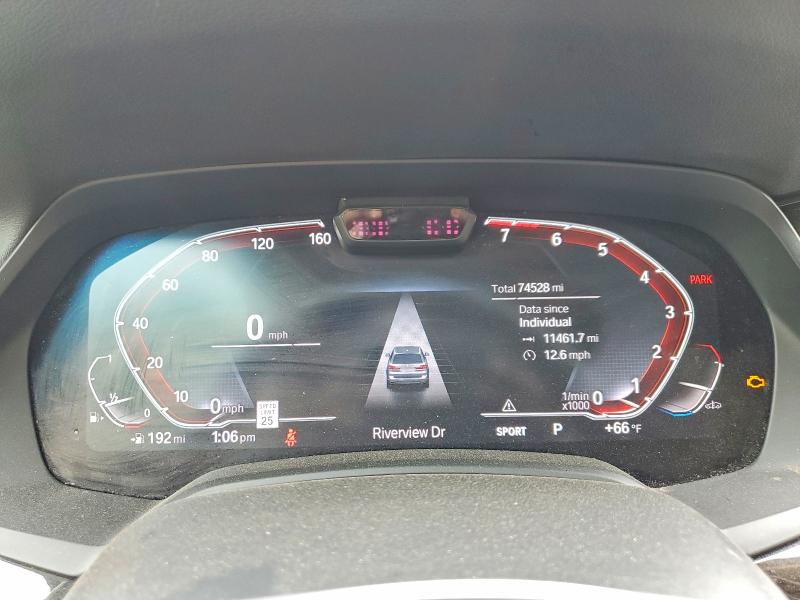 50908746 :رقم المزاد ، 5UXCW2C00L9C34420 vin ، 2020 Bmw X7 مزاد بيع