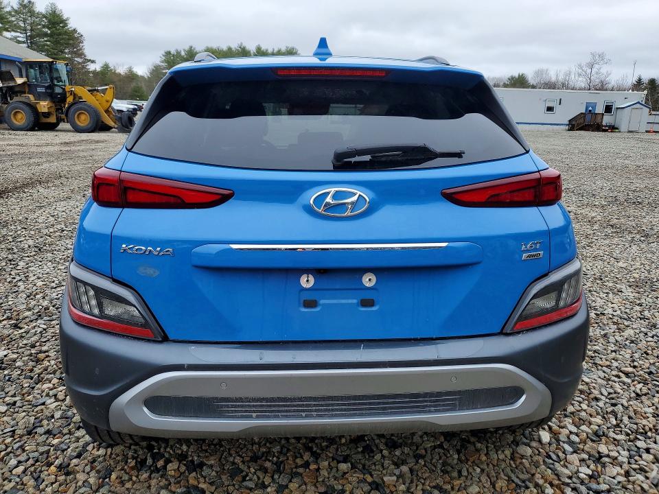 2022 Hyundai Kona მანქანა იყიდება აუქციონზე, vin: KM8K5CA32NU822587, აუქციონის ნომერი: 48507706