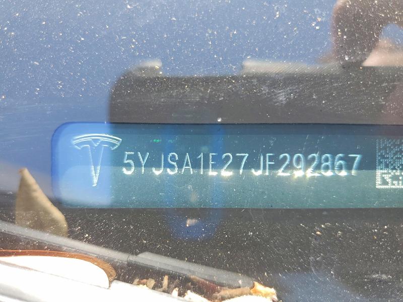 Продажа на аукционе авто 2018 Tesla Model S, vin: 5YJSA1E27JF292867, номер лота: 49921136