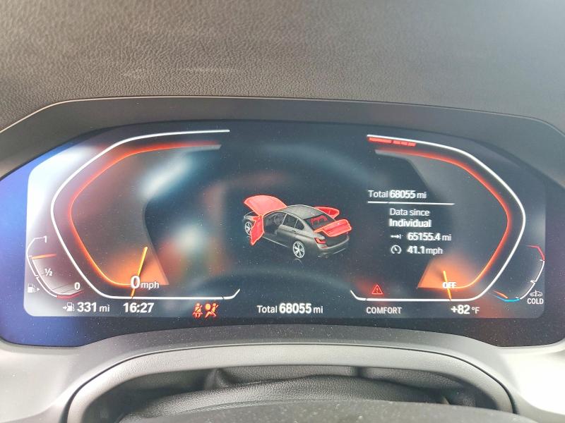 2022 Bmw 330xi მანქანა იყიდება აუქციონზე, vin: 3MW5R7J04N8C49804, აუქციონის ნომერი: 49729126