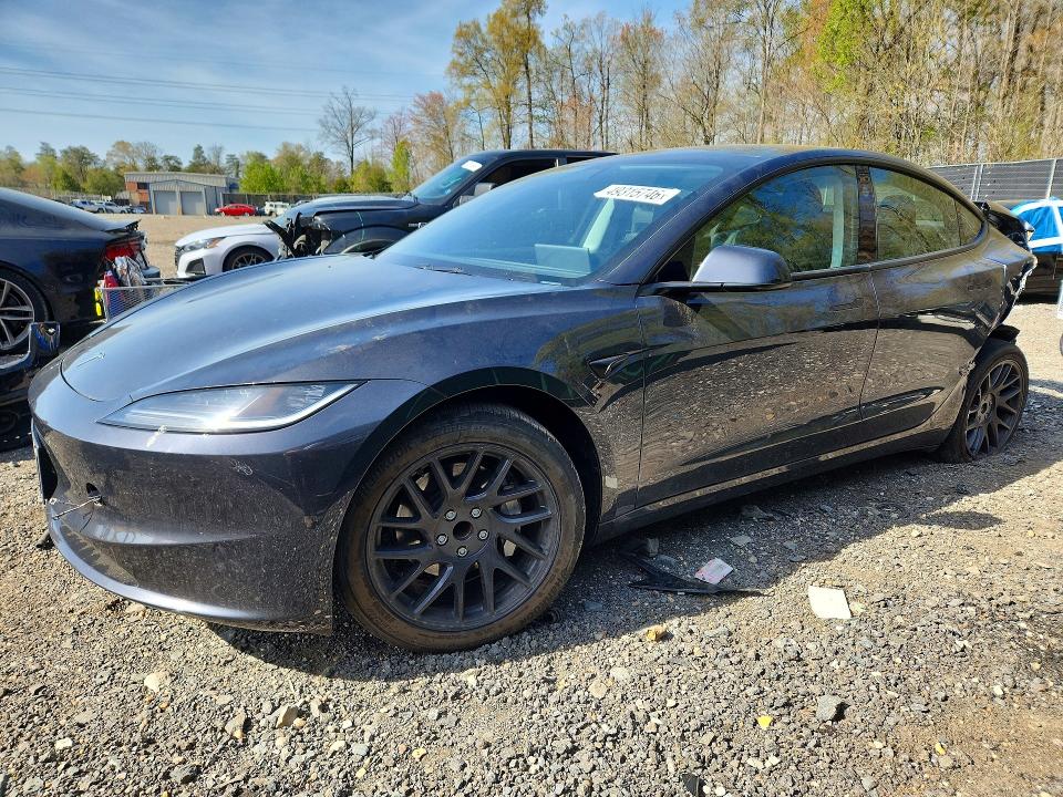 Продажа на аукционе авто 2024 Tesla Model 3, vin: 5YJ3E1EA4RF736170, номер лота: 49315746
