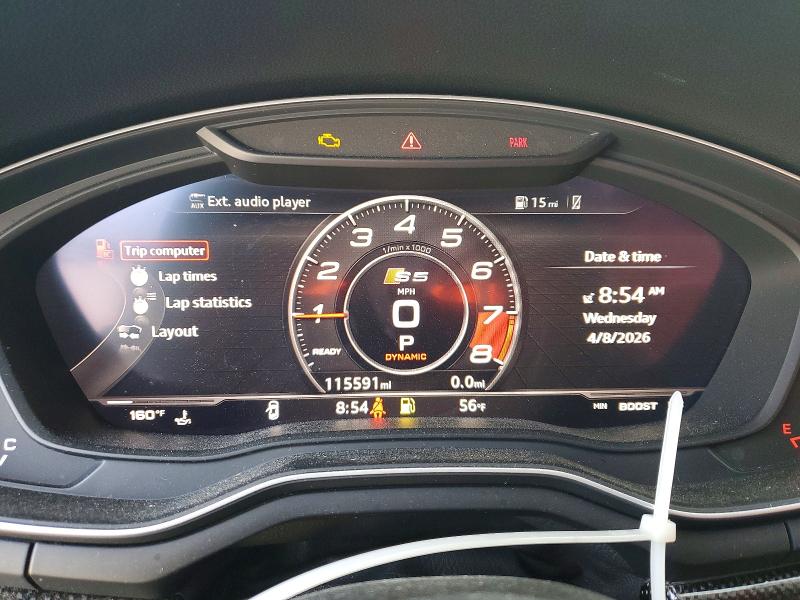 48737846 :رقم المزاد ، WAUP4AF52JA020366 vin ، 2018 Audi S5 مزاد بيع