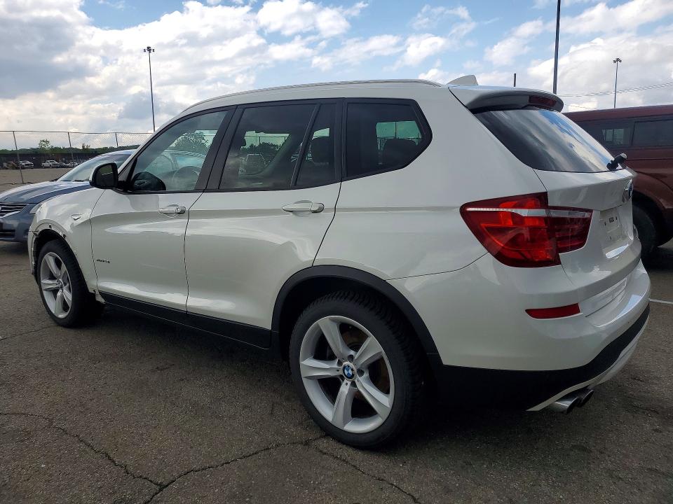 2017 Bmw X3 მანქანა იყიდება აუქციონზე, vin: 5UXWX9C58H0T09114, აუქციონის ნომერი: 51798026