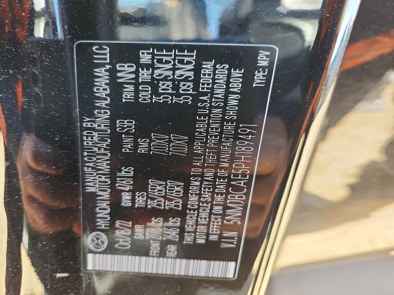 Продаж на аукціоні авто 2023 Hyundai Tucson, vin: 5NMJBCAE5PH189491, номер лоту: 50617726