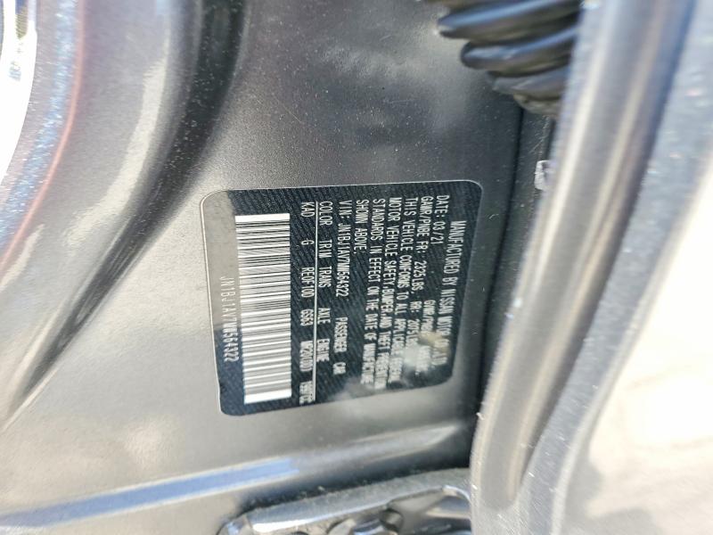 Продажа на аукционе авто 2021 Nissan Rogue Sport, vin: JN1BJ1AV7MW564322, номер лота: 51001996