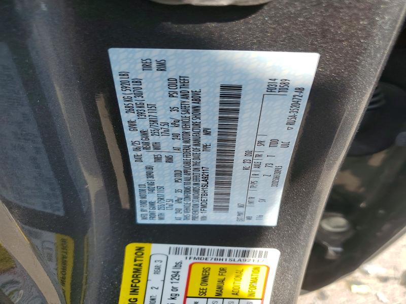 Продаж на аукціоні авто 2025 Ford Bronco, vin: 1FMDE7BH1SLA92117, номер лоту: 51305066