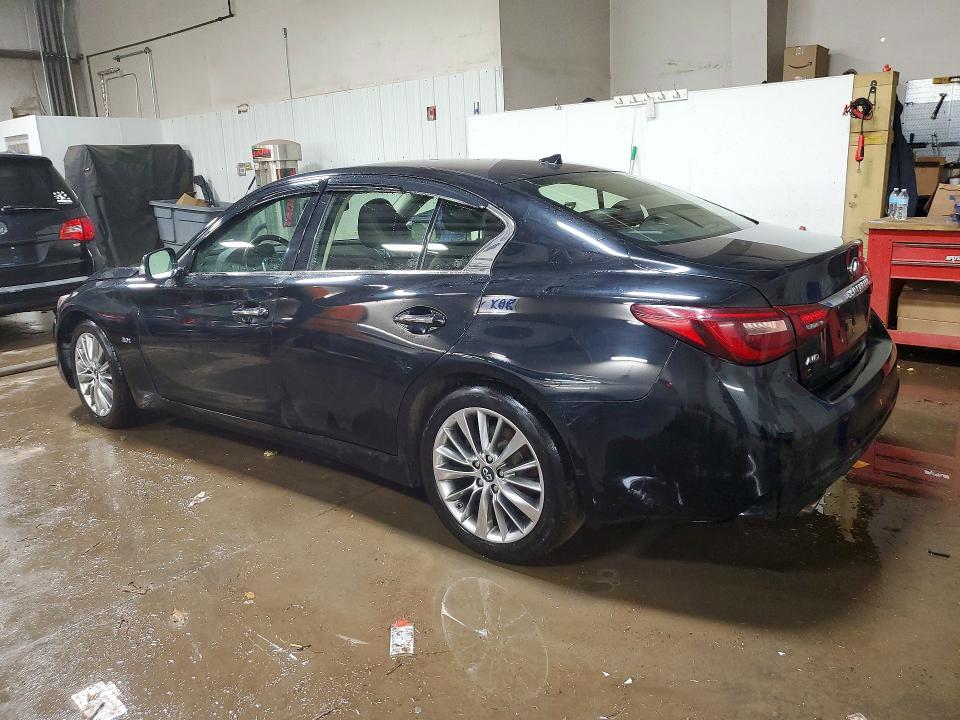 2018 Infiniti Q50 მანქანა იყიდება აუქციონზე, vin: JN1EV7AR5JM443075, აუქციონის ნომერი: 48130446
