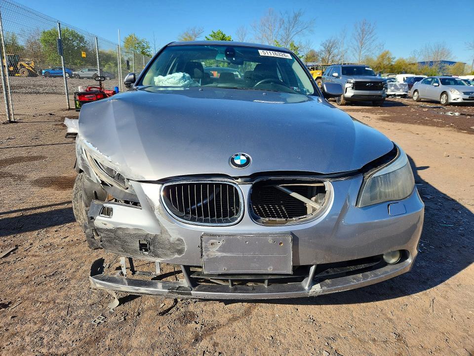 51116326 :رقم المزاد ، WBANA53535B858370 vin ، 2005 Bmw 525i مزاد بيع