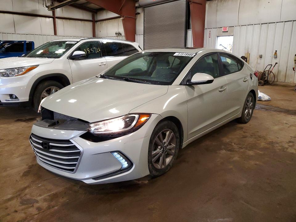 Auction sale of the 2018 Hyundai Elantra, vin: KMHD84LF7JU494980, lot number: 51519566