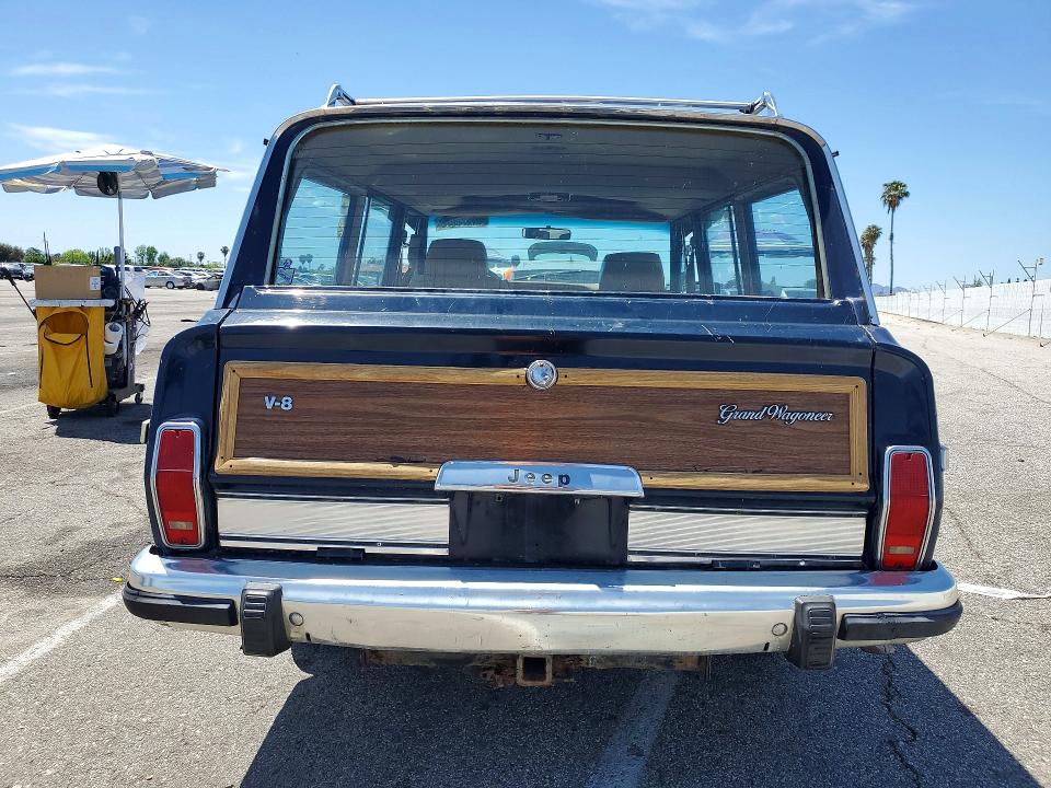1987 Jeep Grand Wagoneer მანქანა იყიდება აუქციონზე, vin: 1JCNJ15U5HT000489, აუქციონის ნომერი: 51178676
