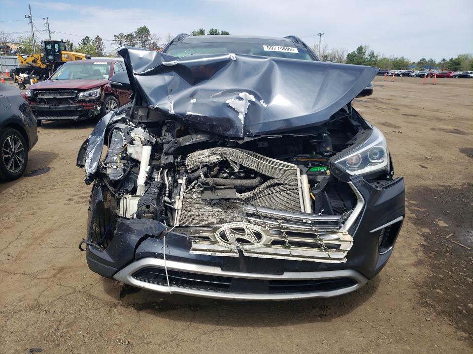 2017 Hyundai Santa Fe მანქანა იყიდება აუქციონზე, vin: KM8SRDHF9HU225774, აუქციონის ნომერი: 50779596