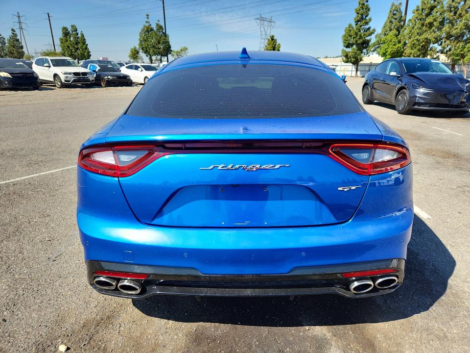 51165966 :رقم المزاد ، KNAE35LC8J6011582 vin ، 2018 Kia Stinger مزاد بيع