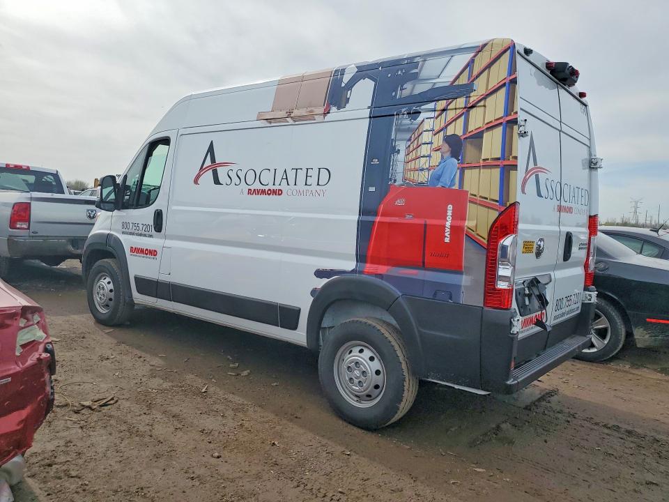 2023 Ram Promaster 2500 მანქანა იყიდება აუქციონზე, vin: 3C6LRVCG8PE558759, აუქციონის ნომერი: 50042556