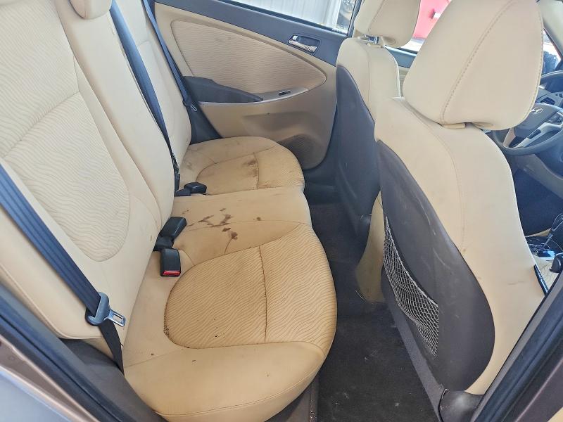 50721106 :رقم المزاد ، KMHCU4AE5DU311629 vin ، 2013 Hyundai Accent مزاد بيع