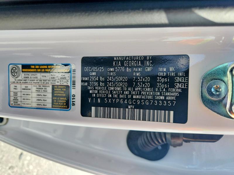 Продажа на аукционе авто 2025 Kia Telluride, vin: 5XYP64GC9SG733357, номер лота: 51408706