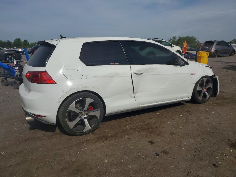 2016 Volkswagen Gti მანქანა იყიდება აუქციონზე, vin: 3VWT47AU1GM033444, აუქციონის ნომერი: 49742586