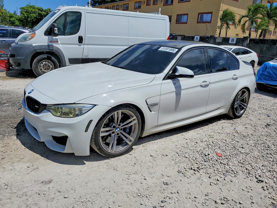 2015 Bmw M3 მანქანა იყიდება აუქციონზე, vin: WBS3C9C58FP803115, აუქციონის ნომერი: 51591906