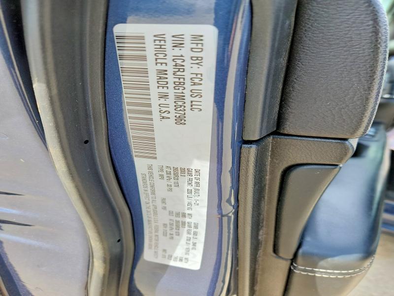 Продаж на аукціоні авто 2021 Jeep Grand Cherokee, vin: 1C4RJFBG1MC637968, номер лоту: 49319506