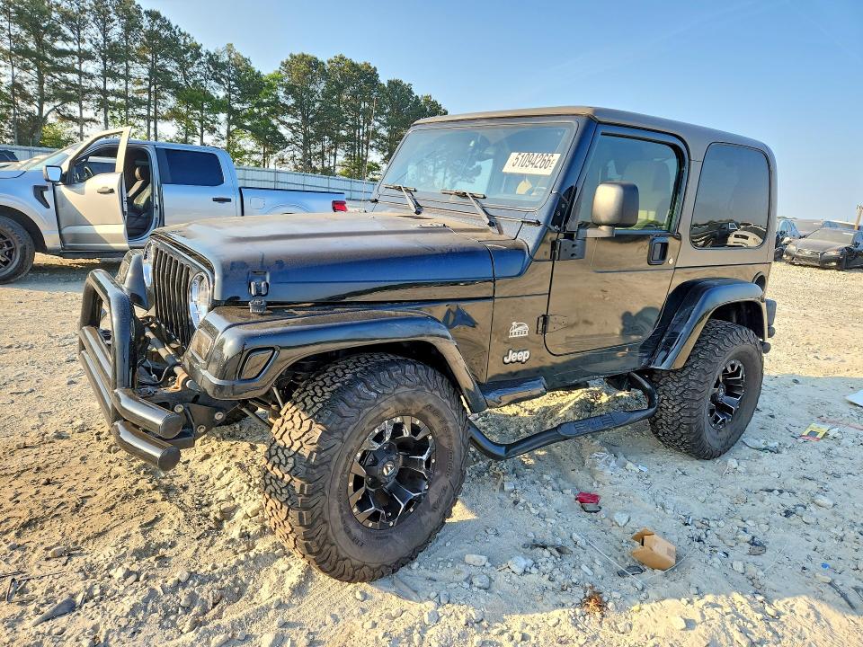 Продажа на аукционе авто 2003 Jeep Wrangler / Tj, vin: 1J4FA59S33P365416, номер лота: 51094266